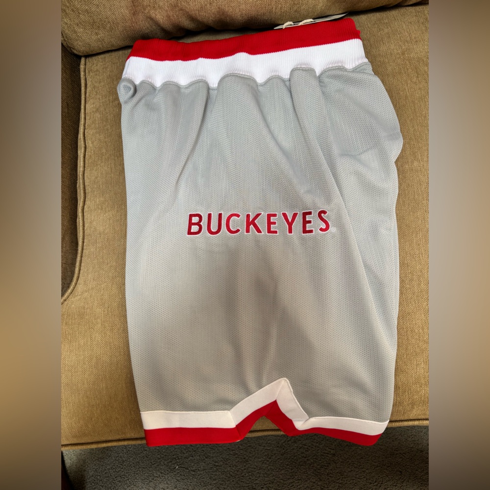 Mitchell & Ness Ohio State Buckeye Shorts
